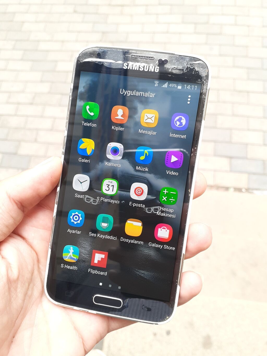 Samsung Galaxy S5 Active, 16 GB, rəng - Ağ, Zəmanət, Düyməli, Sensor — Samsung, Gəncə (3)