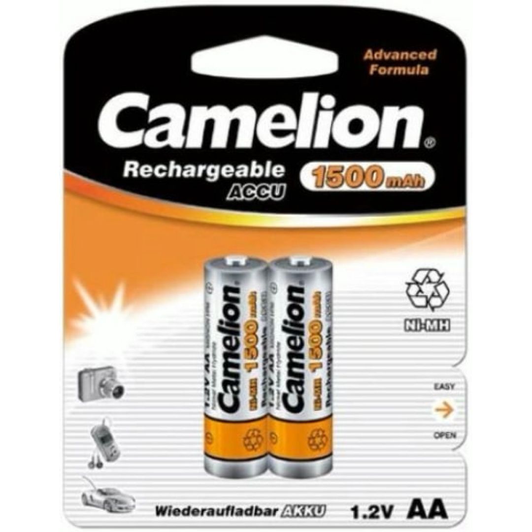 Akkumulyator Camelion Rechargeable Accu AA 1500 mAh — Batareyalar və şarj cihazları, Bakı