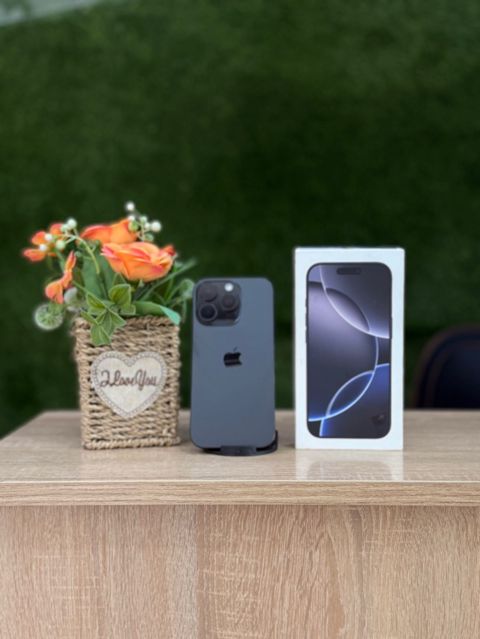 Apple iPhone 16 Pro Black Titanium 128GB/8GB — Bakı