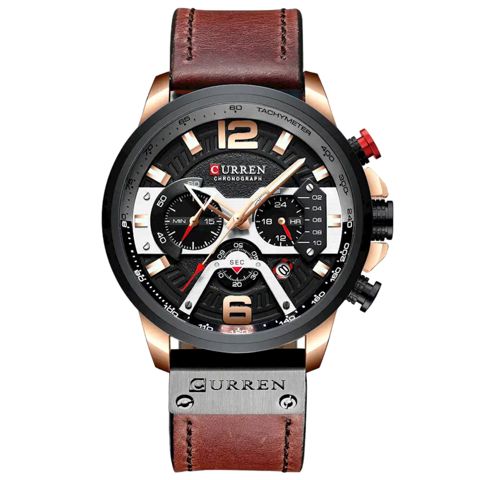 Qol saatı Curren C8329 Rosegold/Black — Bakı
