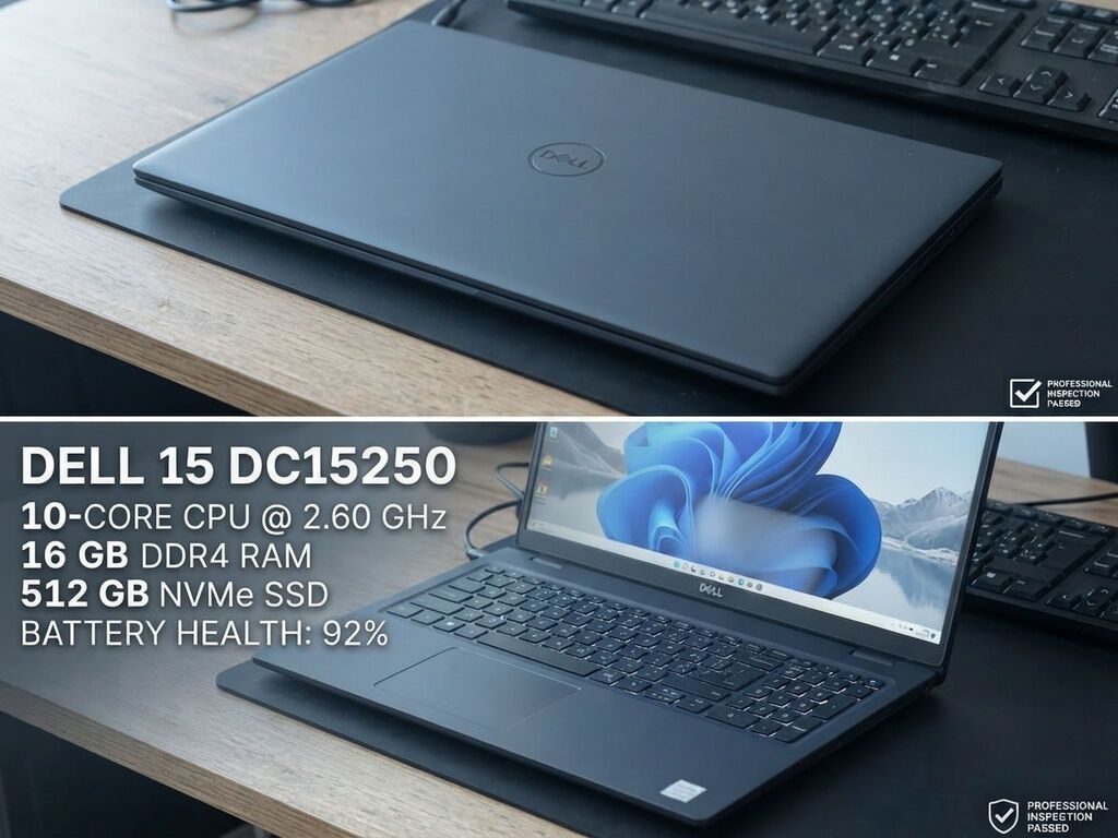 Yeni Dell Latitude, 15.6 Intel Core i7, 512 GB, Ünvandan götürmə, Pulsuz çatdırılma, Ödənişli çatdırılma — Dell, Bakı