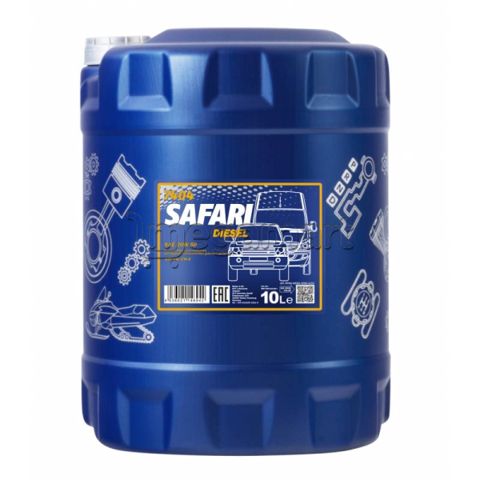 Mühərrik yağı Mannol 7404 Safarı 20W-50 10L Plastic — Bakı