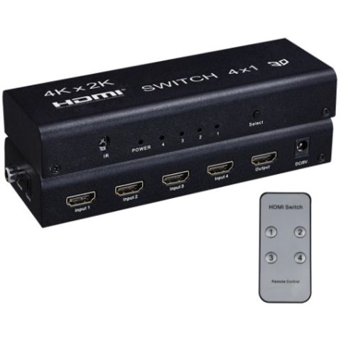HDMI kommutator 3D 4k x 2k 1080Р 5 x 1 port — Bakı