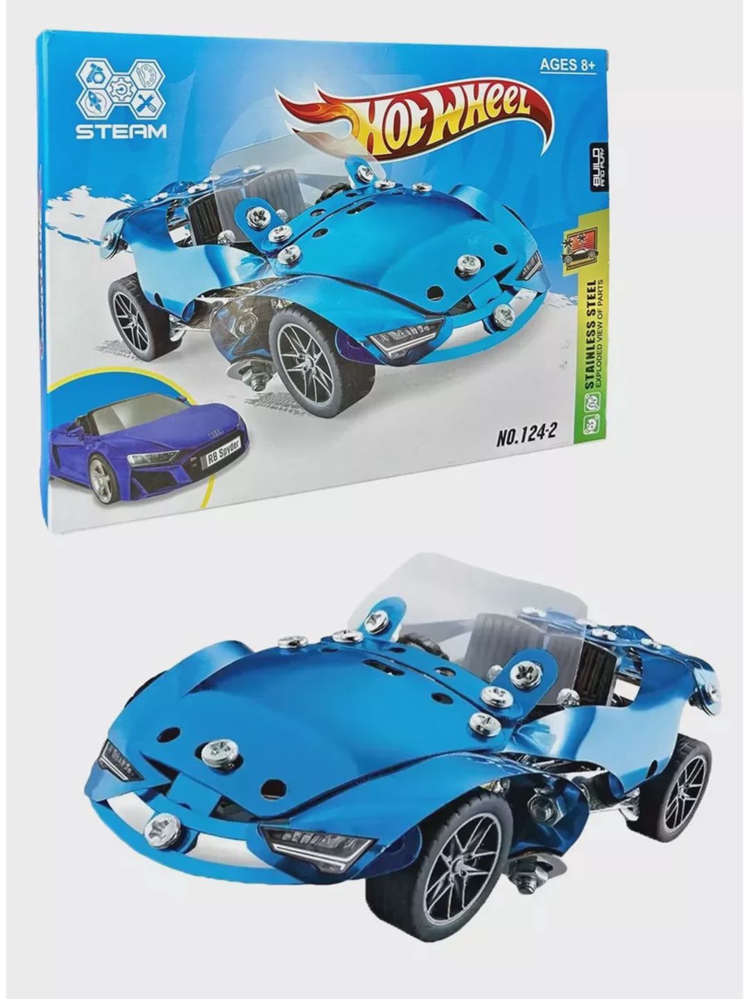 Metal konstruktor Hot Wheels Alasan_124-2 — Mallar, Bakı (2)