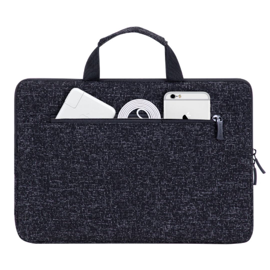 Noutbuk üçün Çanta 13.3 Rivacase 7913 Black — Noutbuk aksesuarları, Bakı (3)