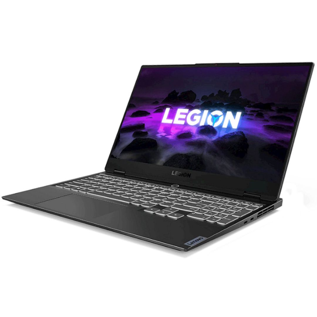 Notbuk Lenovo Legion S7/15.6 FHD/R7 5800H/32/512GB Ssd/rtx 3050 Ti 4G/FreeDoS/Black — Noutbuklar, Bakı