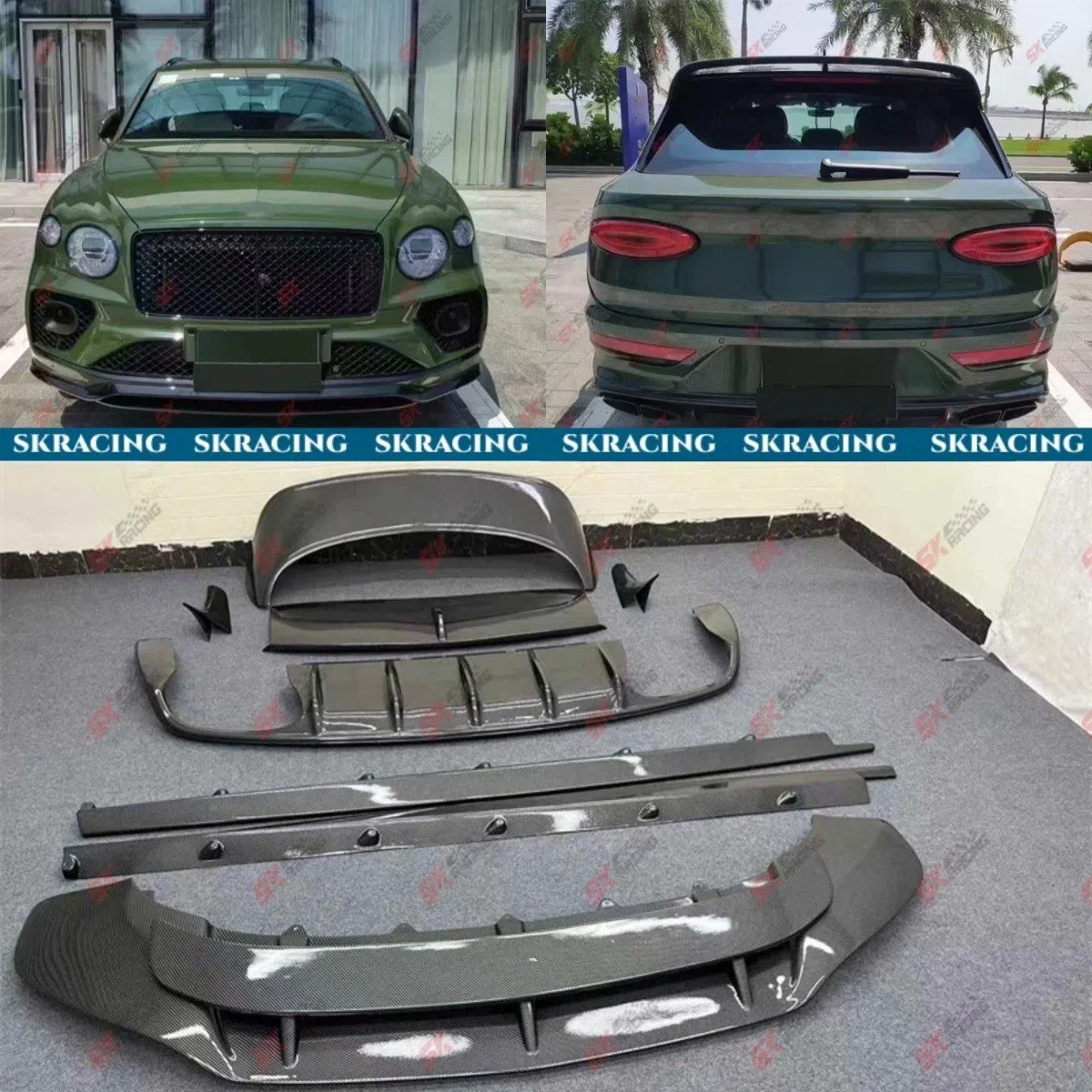 21-24 Bentley Bentayga karbon dəsti — Bakı