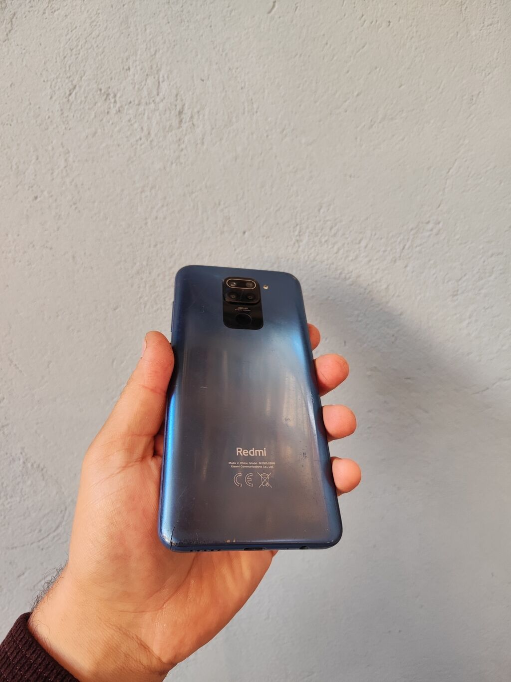 Redmi Note 9, 64 GB, rəng - Mavi, Barmaq izi — Xiaomi, Mingəçevir (2)