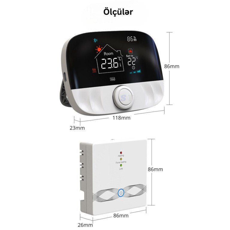 Ağıllı WiFi kombi termostatı — Ağıllı ev və təhlükəsizlik, Bakı (8)