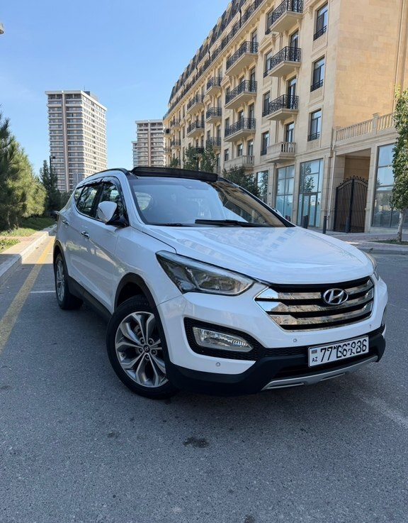 Hyundai Santa Fe, 2013 il, 228612 km, 2 L — Avtomobillər, Bakı (9)