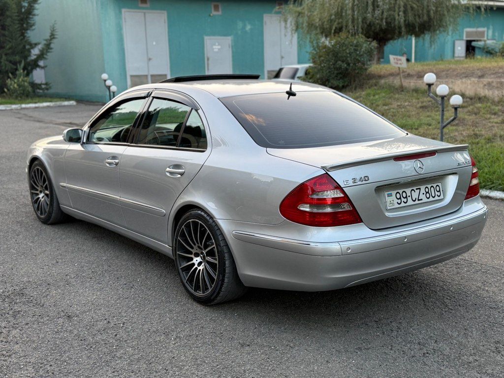 Mercedes E 240, 2.6 L, 2002 il, 398 000 km 99-CZ-809 — Avtomobillər, Qazax (5)