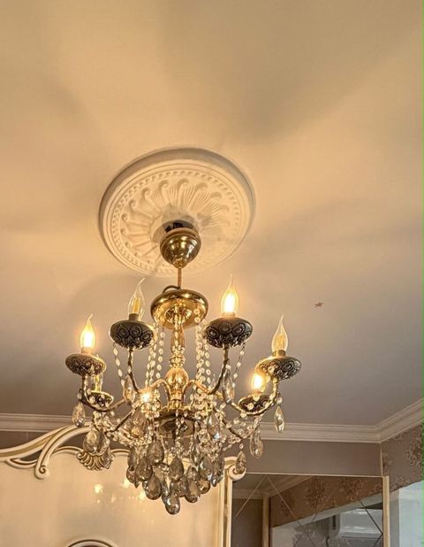 Çılçıraq, 8 lampa, Metal — Hacıqabul