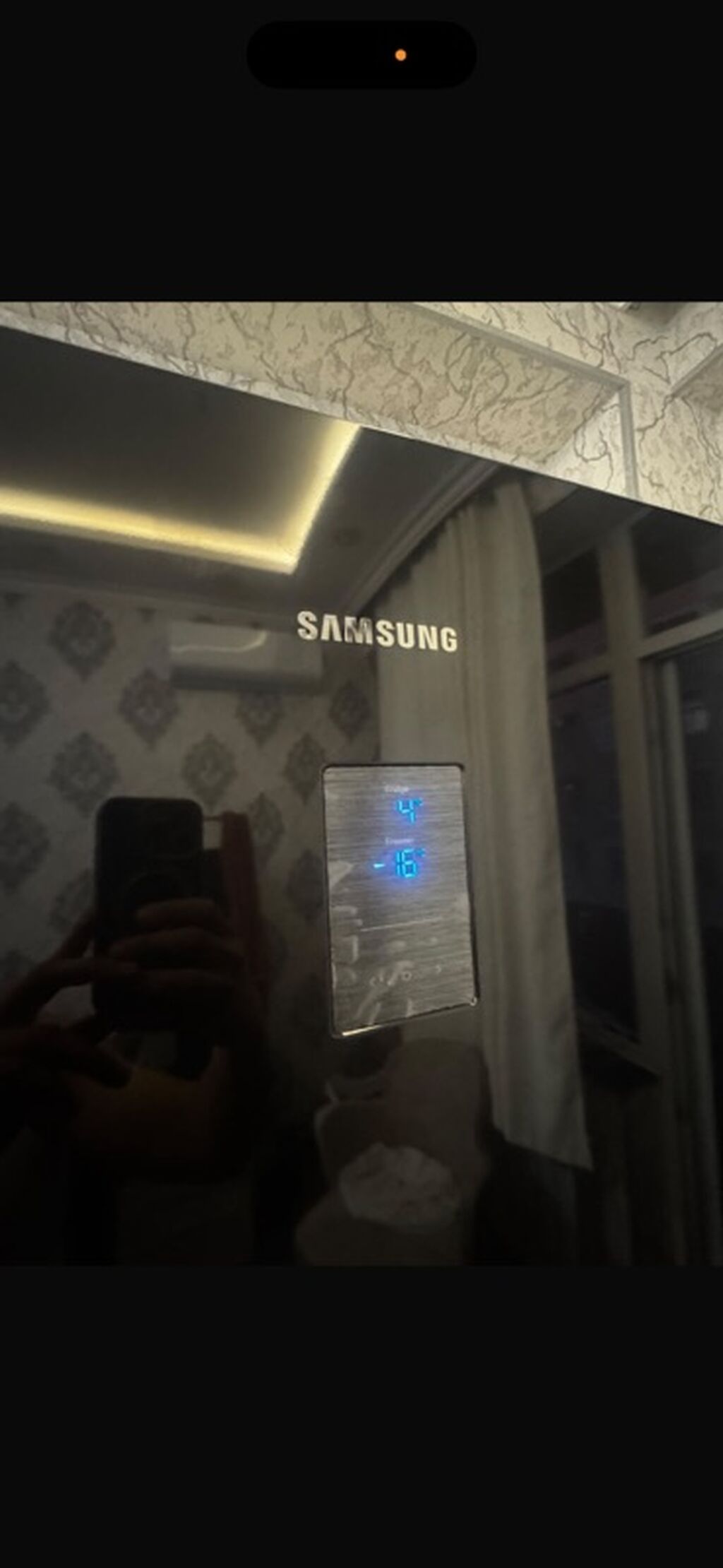 İşlənmiş 2 qapılı Samsung Soyuducu Satılır, rəng - Qara, Təkərli — Soyuducular, Bakı (2)