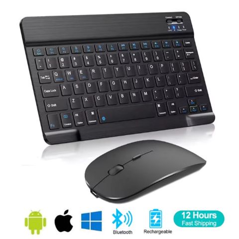 Smartfonlar və planşetlər, Android, iOS üçün siçan ilə simsiz Bluetooth klaviatura — 50 ₼ · Bakı · Klaviaturalar və siçanlar Smartfonlar və planşetlər, Android, iOS üçün siçan ilə simsiz Bluetooth klaviatura — Bakı