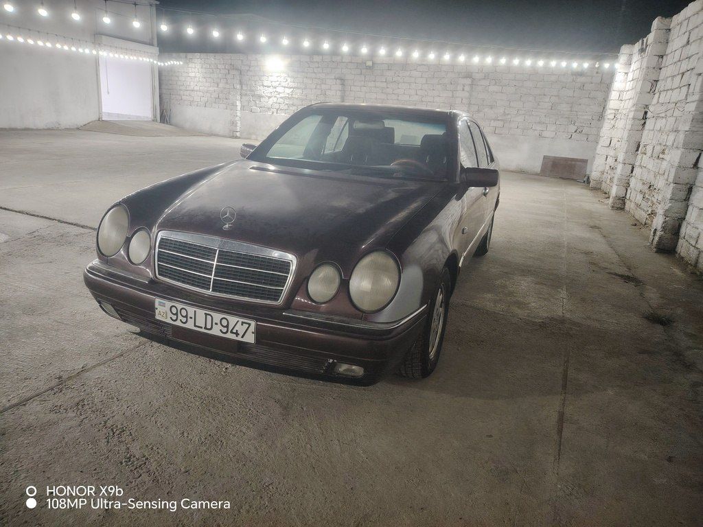 Mercedes E 230, 2.3 L, 1997 il, 385 000 km 99-LD-947 — Avtomobillər, Bakı (2)
