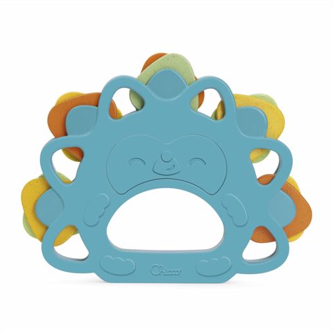 Çınqıldayan Chicco Eco+ Hedgehog, plastik, mavi — Bakı