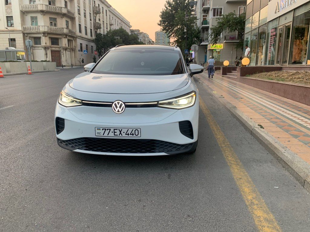 Volkswagen ID.4, 77 kWh, 2021 il, 88 514 km 77-EX-440 — Avtomobillər, Bakı (8)