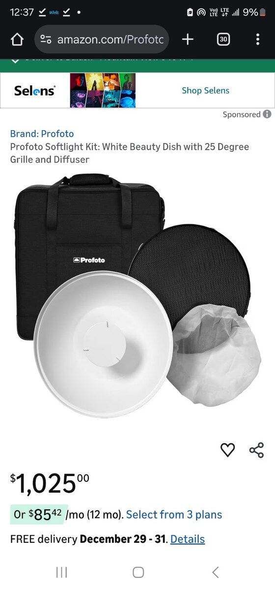 Profoto Softlight Kit – White Beauty Dish 25° — Foto və video texnikası, Bakı
