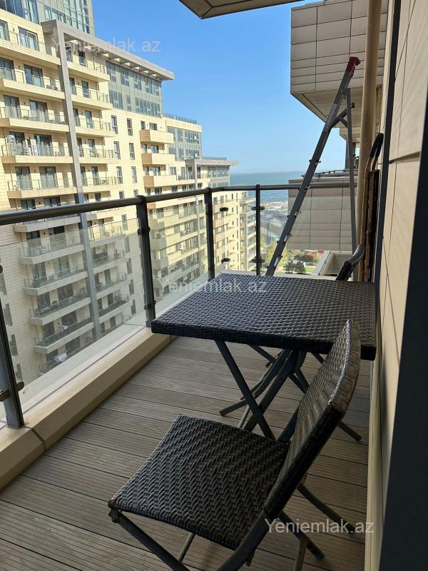 Kirayə 2 otaqlı Bina evi menzil (Yeni tikili), 91 m², Səbail rayonu — Mənzil, Bakı (7)