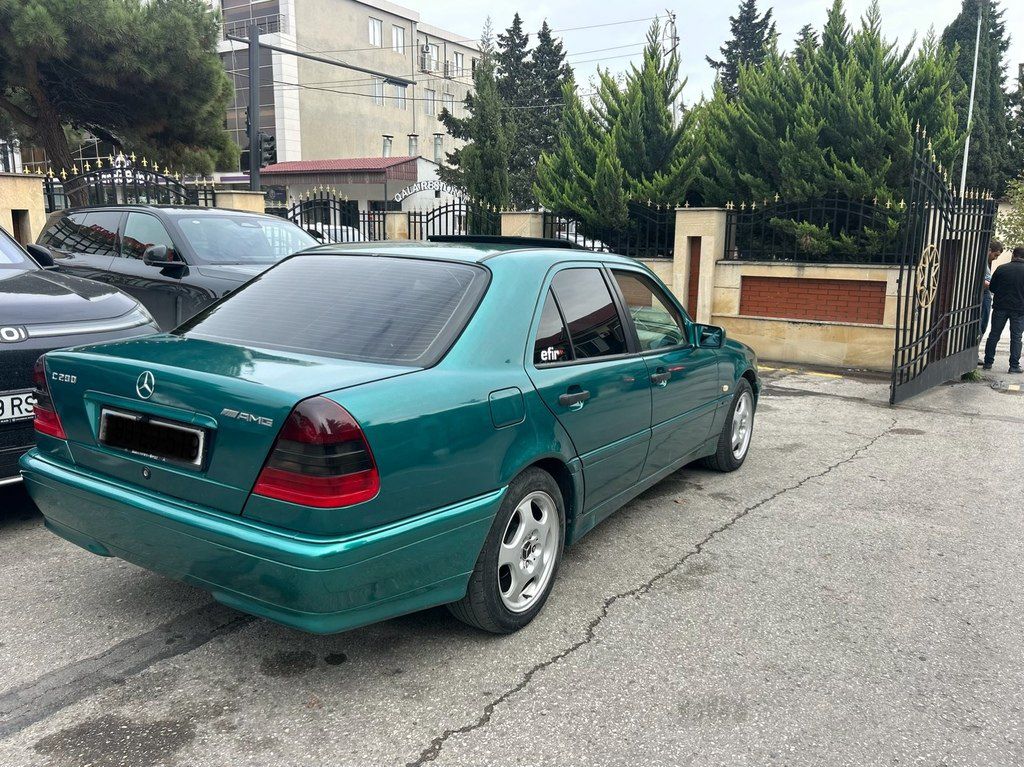 Mercedes C 200, 2.0 L, 1998 il, 384 512 km — Avtomobillər, Bakı (4)