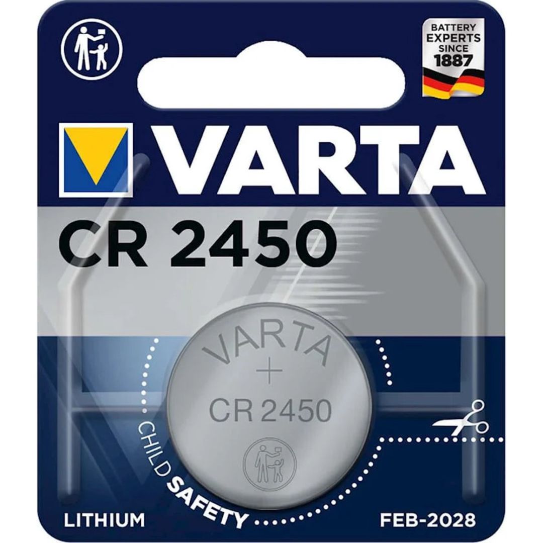 Batareya Varta Electronics CR 2450 B1 — Batareyalar və şarj cihazları, Bakı