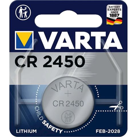 Batareya Varta Electronics CR 2450 B1 — 9 ₼ · Bakı · Batareyalar və şarj cihazları Batareya Varta Electronics CR 2450 B1 — Bakı