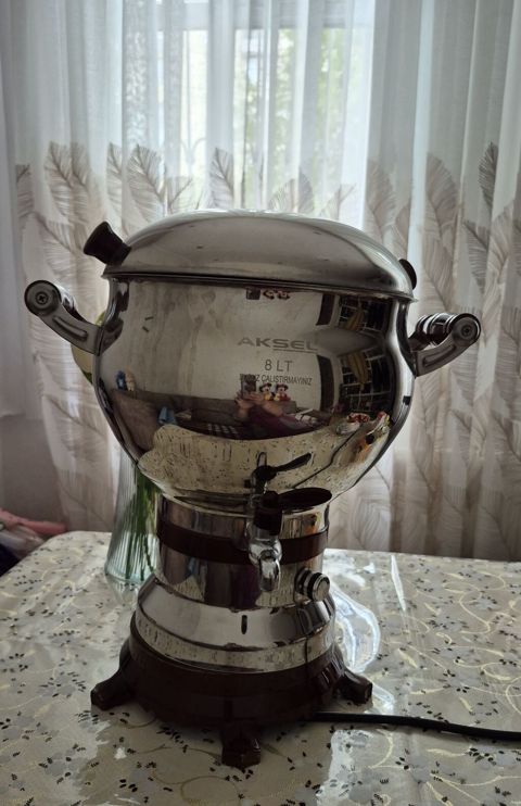 Aksel 8 LT samovar/çaydan – elektrikli, paslanmayan poladdan — 30 ₼ · Bakı · Samovarlar Aksel 8 LT samovar/çaydan – elektrikli, paslanmayan poladdan — Bakı
