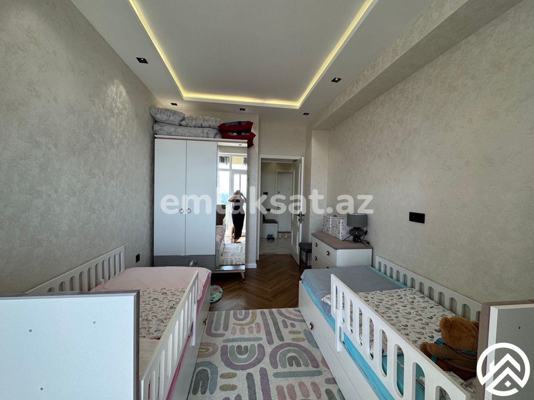 Satılır 3 otaq yeni tikili 97 m², Həzi Aslanov metrosu — Mənzil, Bakı (6)