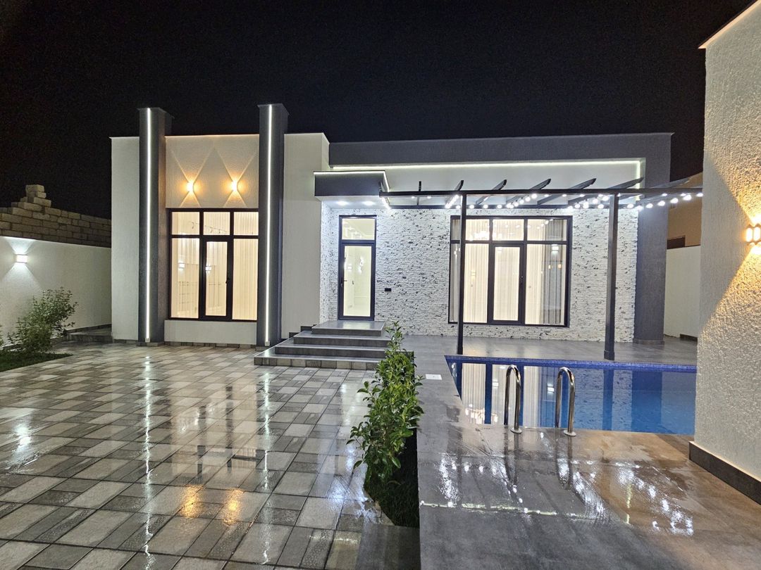 Satılır 4 otaqlı həyət evi/bağ evi 155 m² — Ev, villa, Bakı