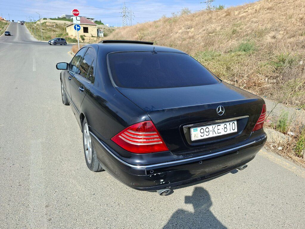 Mercedes S 320, 3.2 L, 2001 il, 273 000 km 99-KE-810 — Avtomobillər, Bakı (8)