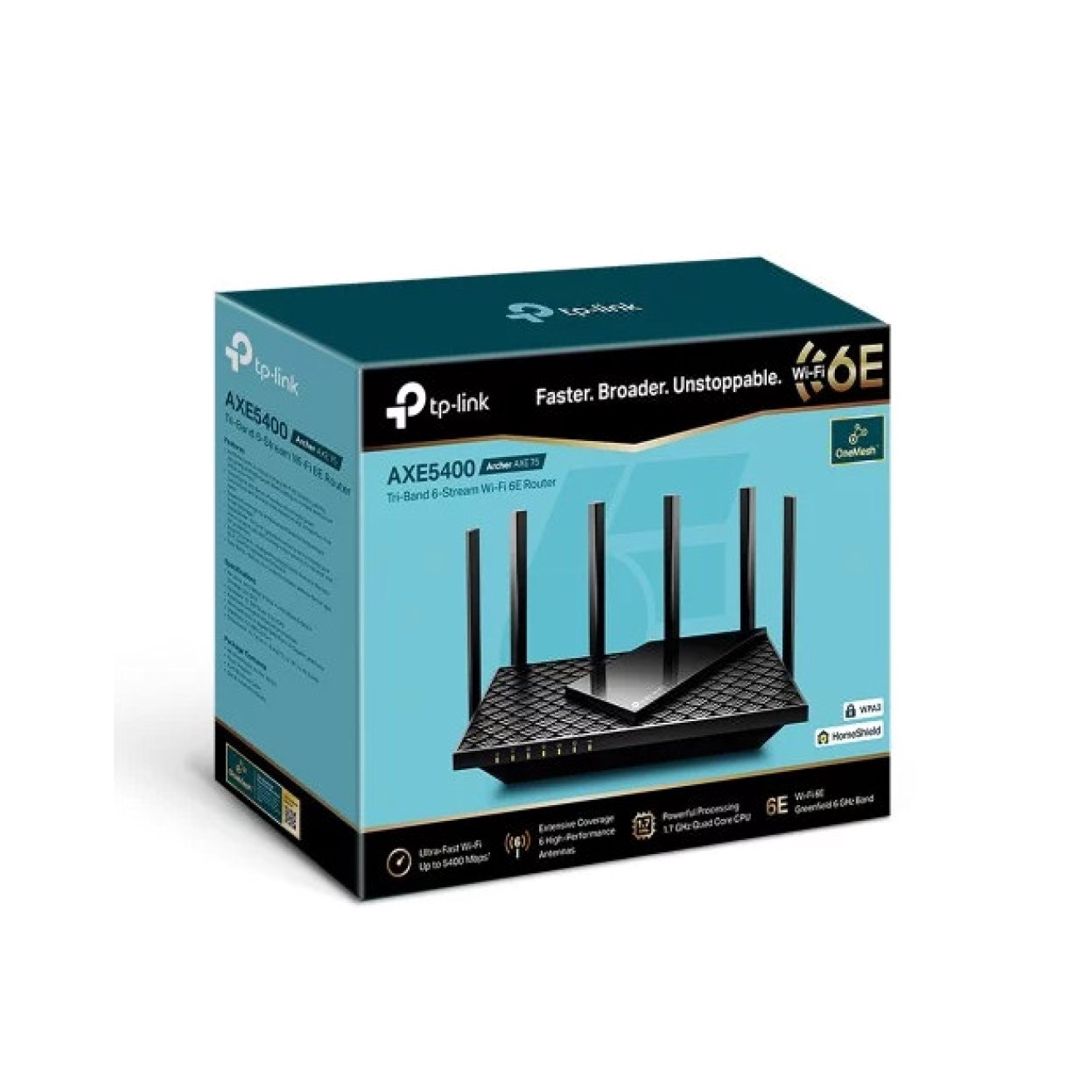 TP-Link Archer AXE75 Tri-Band Gigabit Wi-Fi 6E Route — Sinyal gücləndiricilər və antennalar, Bakı (2)