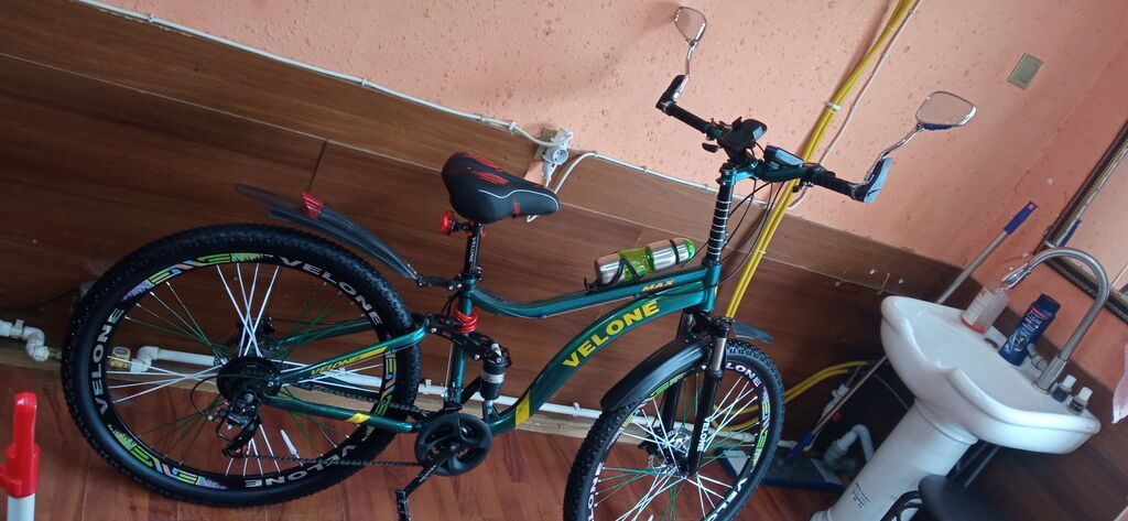Velone dağ velosipedi - Çərçivə: amortizatorlu (full-suspension) — Yol velosipedləri, Bakı