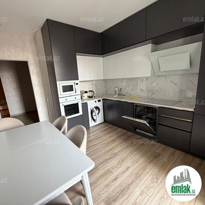 Satılır 4 otaqlı 184 m² yeni tikili Elmlər Akademiyası m — Mənzil (7)
