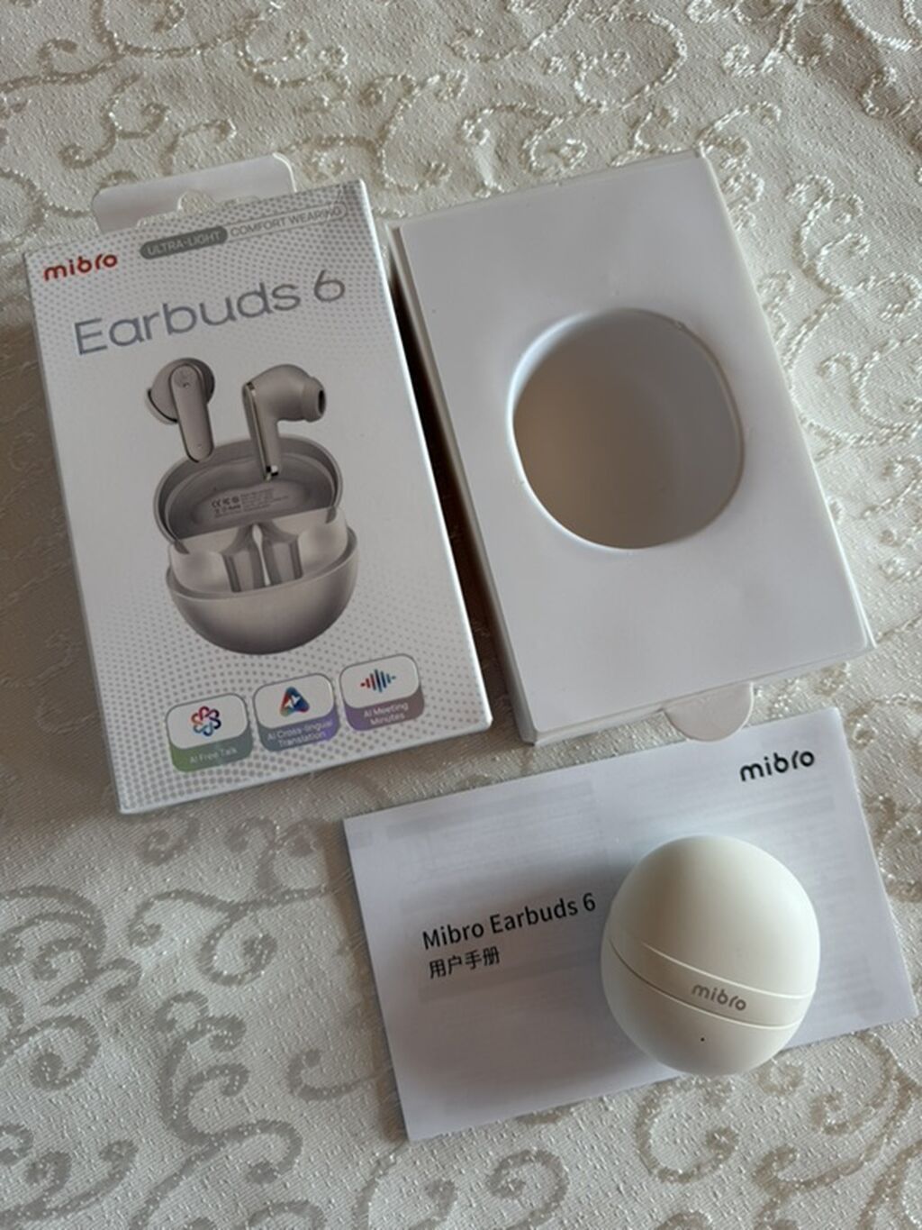 Yeni Simsiz (Bluetooth) Qulaqcıqlar, rəng - Bej — Qulaqcıqlar, Bakı (2)
