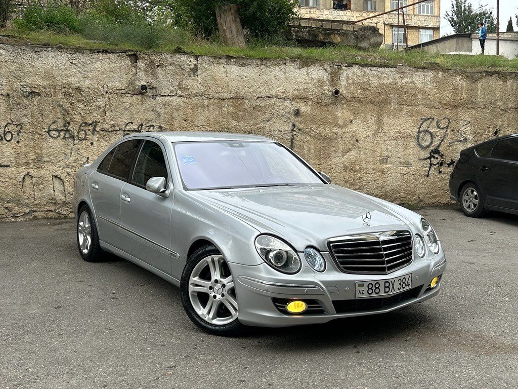 Mercedes E 220, 2.2 L, 2006 il, 510 000 km 88-BX-384 — Avtomobillər, Bakı (2)