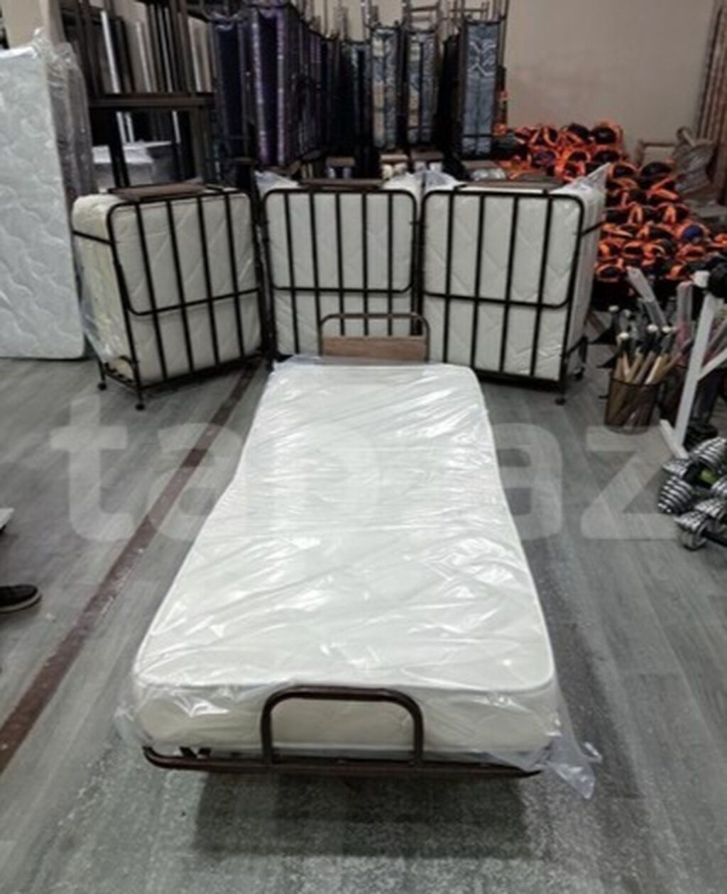 Yeni, Təknəfərlik çarpayı, Bazasız, Matras ilə, Siyirməsiz, Azərbaycan — Yataqlar, Bakı (2)