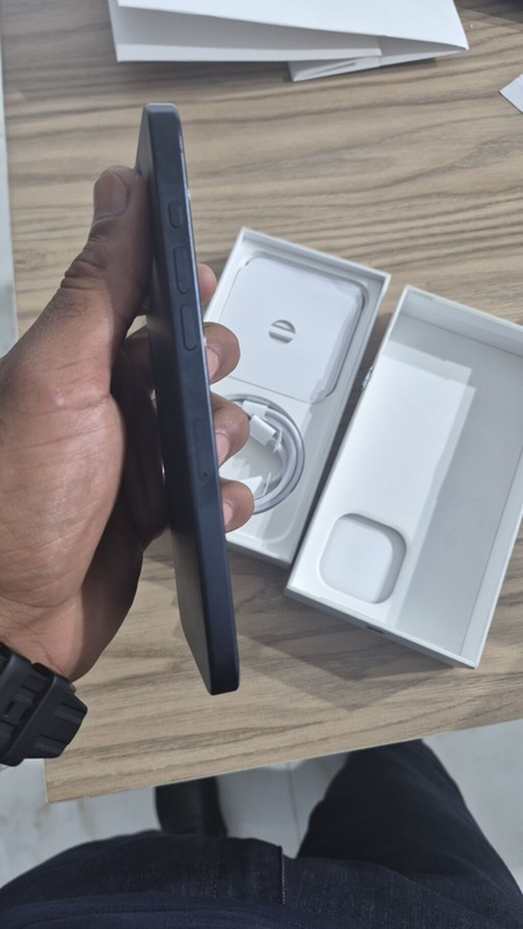 IPhone 15 Pro Max, 256 GB, Blue Titanium, Face ID — Apple iPhone, Bakı (4)