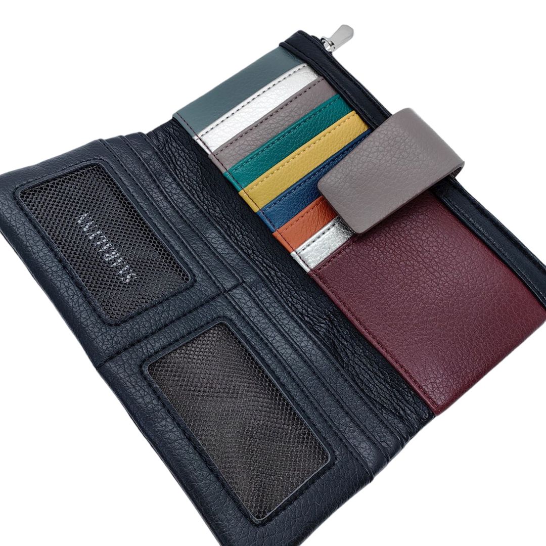 Qadınlar üçün süni dəri pul kisəsi Saralyn 7337 Black — Mallar, Bakı (3)