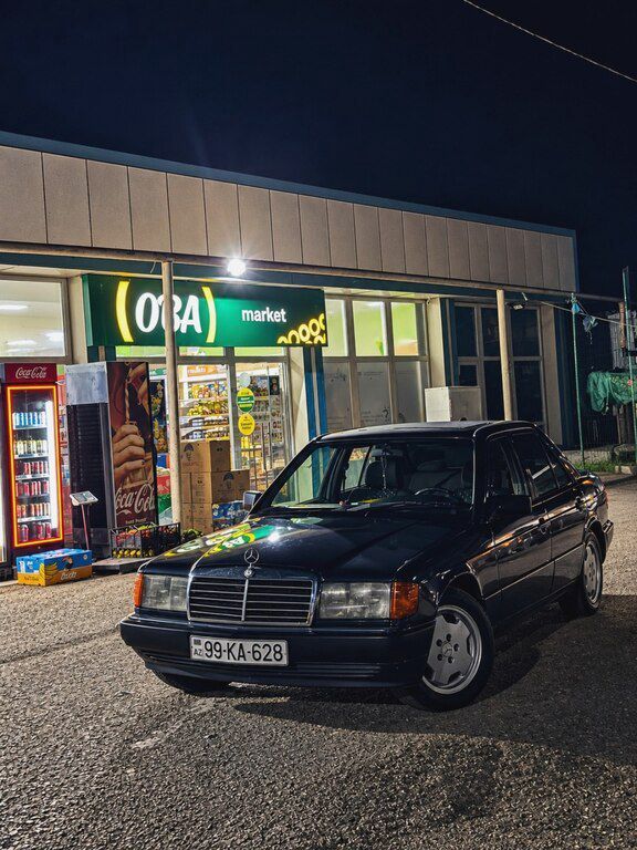 Mercedes 190, 2.0 L, 1990 il, 480 000 km 99-KA-628 — Avtomobillər, Cəlilabad (2)