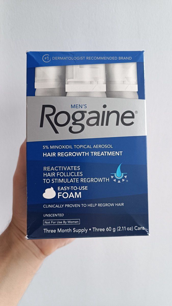 Köpük Rogaine 5% Minoxidil — Gözəllik və səhiyyə, Bakı (8)