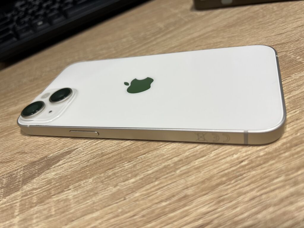 IPhone 14, Ağ, Face ID — Apple iPhone, Bakı (6)