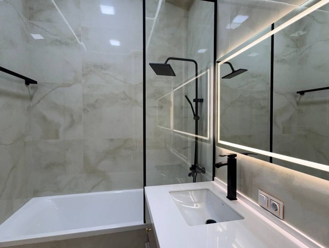 İcarəyə verilir 2 otaqlı yeni tikili 90 m² — Mənzil, Bakı (8)