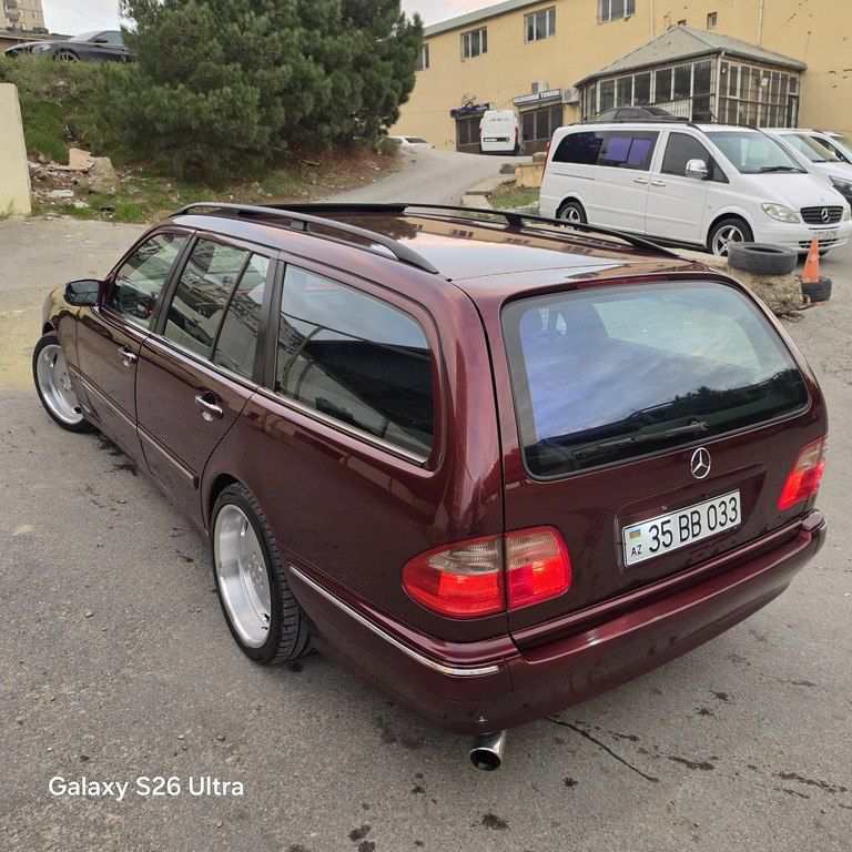 Mercedes E 200, 2.0 L, 1999 il, 380 000 km — Avtomobillər, Bakı (4)