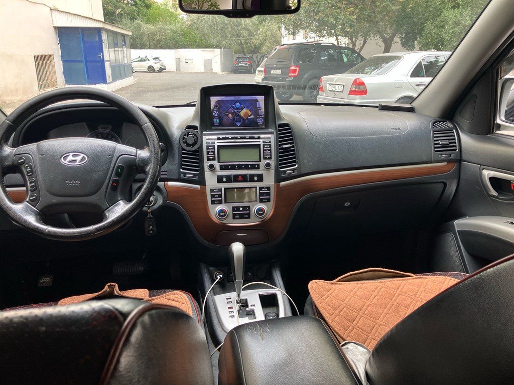 Hyundai Santa Fe, 2.0 L, 2009 il, 198 000 km 77-AK-232 — Avtomobillər, Bakı (6)