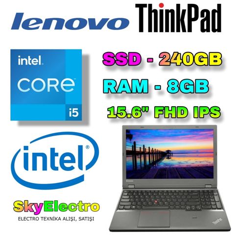 Lenovo ThinkPad L540 — 270 ₼ · Bakı · Noutbuklar Lenovo ThinkPad L540 — Bakı
