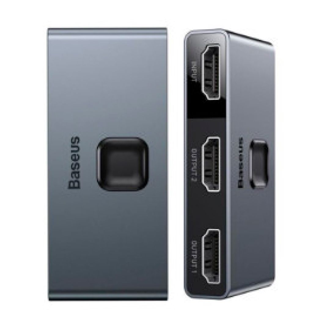 USB HUB Baseus Matrix HDMI Splitter CAHUB-BC0G — Video kabel və adapterlər, Bakı (2)