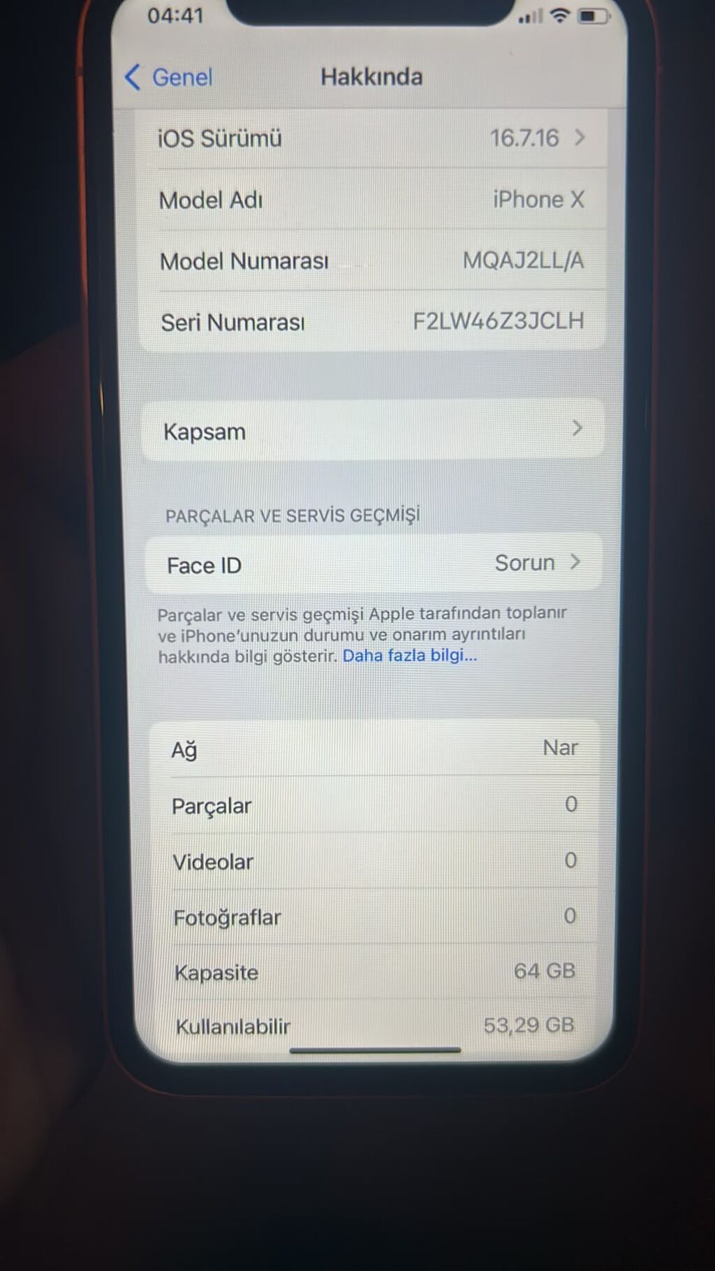 IPhone X, 64 GB, Qızılı, Face ID — Apple iPhone, Mehdiabad (2)