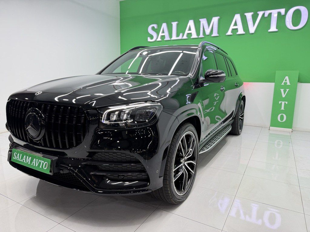 Mercedes GLS 450 4MATIC, 3.0 L, 2022 il, 44 600 km — Avtomobillər, Bakı (3)