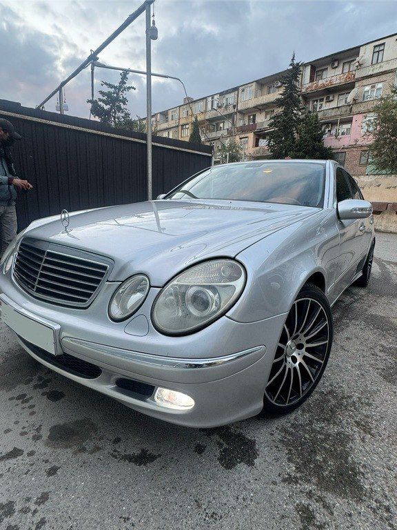 Mercedes E 240, 2.6 L, 2002 il, 420 540 km — Avtomobillər, Bakı (3)