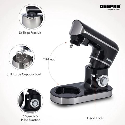 Geepas GSM43040 Peşəkar Mətbəx Robotu Geepas GSM43040 güclü və stabil — Bakı